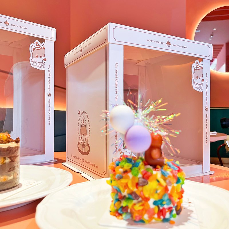 little fox prince semi transparent cake box for storybook dessert gifts little fox prince semi transparent cake box for storybook dessert gifts