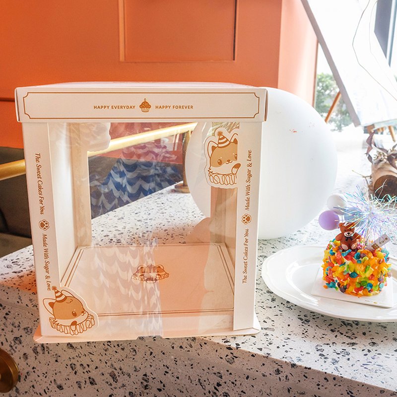 little fox prince semi transparent cake box for storybook dessert gifts little fox prince semi transparent cake box for storybook dessert gifts