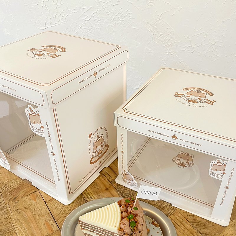 little fox prince semi transparent cake box for storybook dessert gifts little fox prince semi transparent cake box for storybook dessert gifts