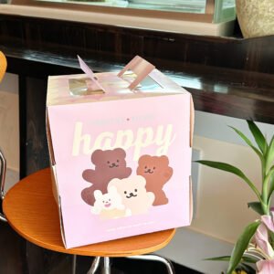 happy bear takeout box