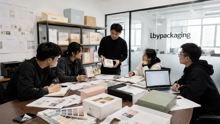 LBY Packaging design team